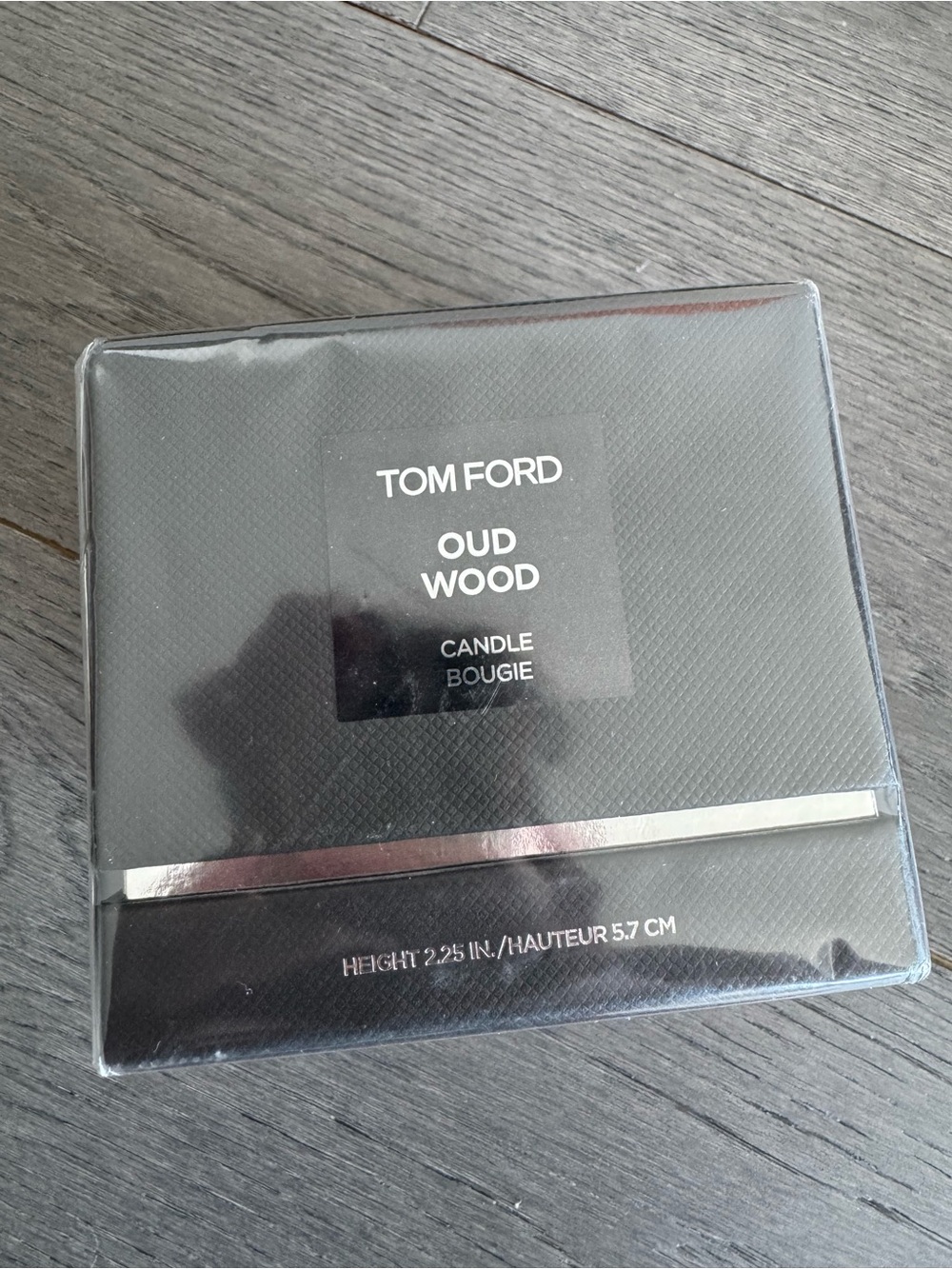 Tom Ford Black Oud Wood Candle - Luxury Home Accent